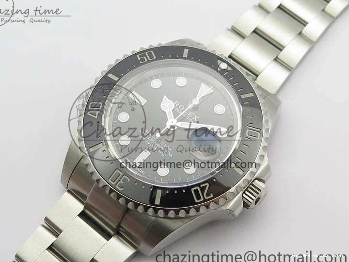 Best AAA Replica Sites SS 43mm Bracelet Dial 2017 Maker Best A StreetReady 3573 On 126600 BP Dweller Sea Edition Black 1:1 SS 1223